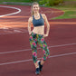 Rose - Capri Leggings