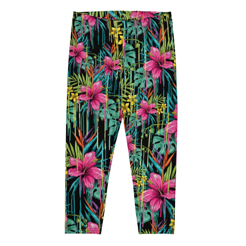 Rose - Capri Leggings