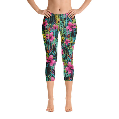 Rose - Capri Leggings