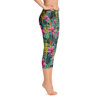 Rose - Capri Leggings
