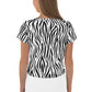 Zebra - Crop Tee -