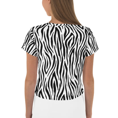Zebra - Crop Tee -