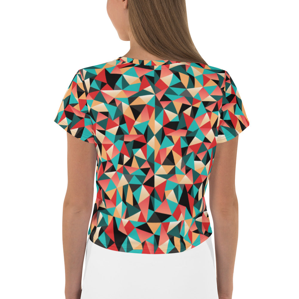 Caleidoscopio Crop Tee -