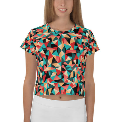 Caleidoscopio Crop Tee -