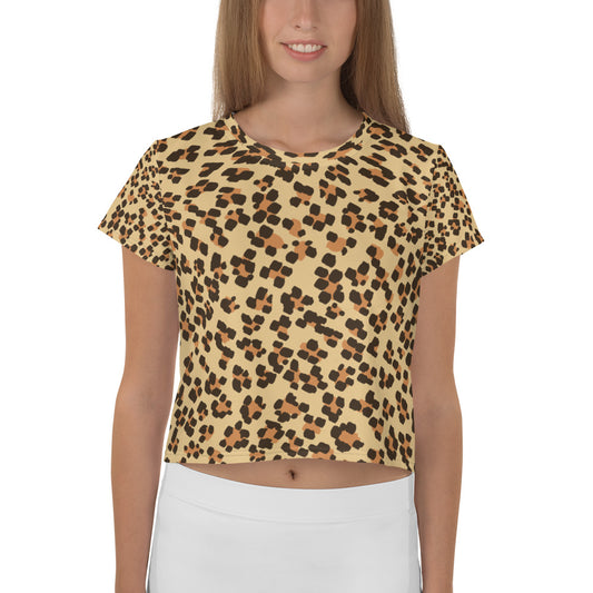 Leopardo - Crop Tee -