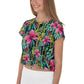 Rose - Crop Tee -