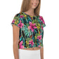 Rose - Crop Tee -