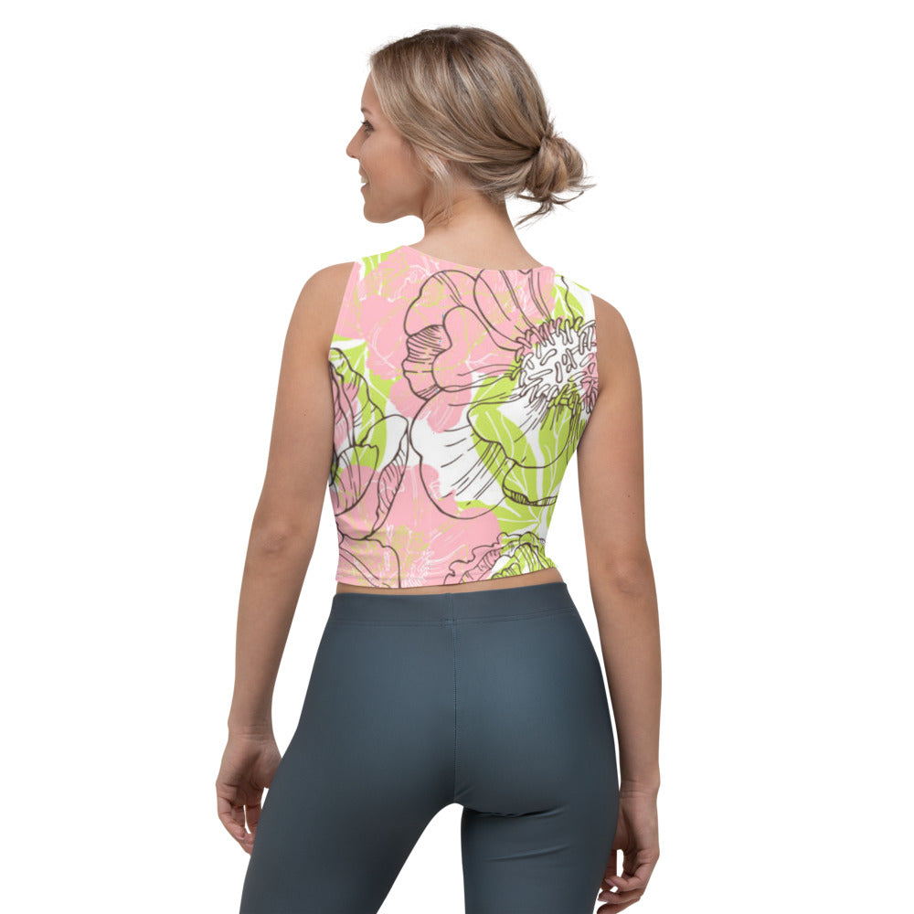 Fantasia di Fiori - Crop Top -