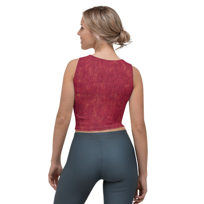 Rosso Pompei - Crop Top -