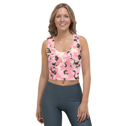 Camo Rosa - Crop Top -