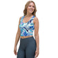 Onde Blu-  Crop Top
