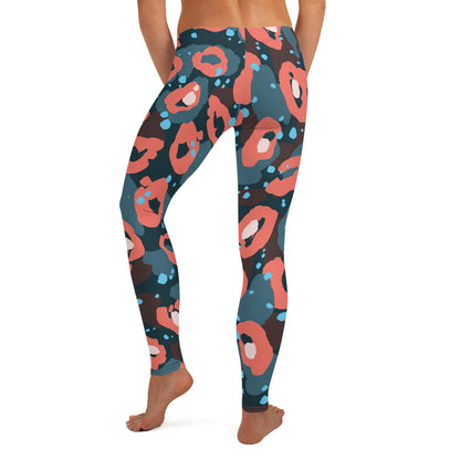 Leopardo Rosso - Leggings -