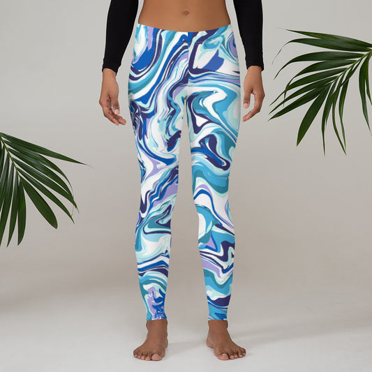 Onde Blu- Leggings