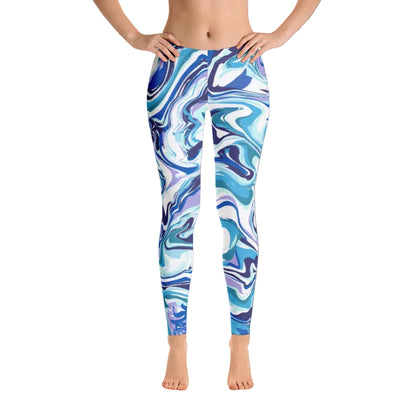 Onde Blu- Leggings