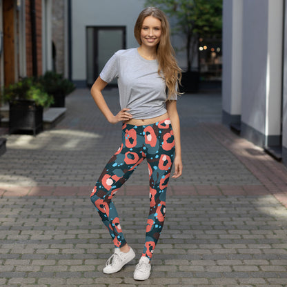 Leopardo Rosso - Leggings -