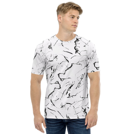 Marble - T-Shirt Girocollo Uomo -