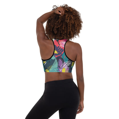 Tropici - Reggiseno Sportivo Imbottito -