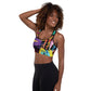 Graffiti - Reggiseno Sportivo Imbottito -
