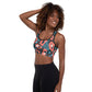 Leopardo Rosso - Reggiseno Sportivo Imbottito -