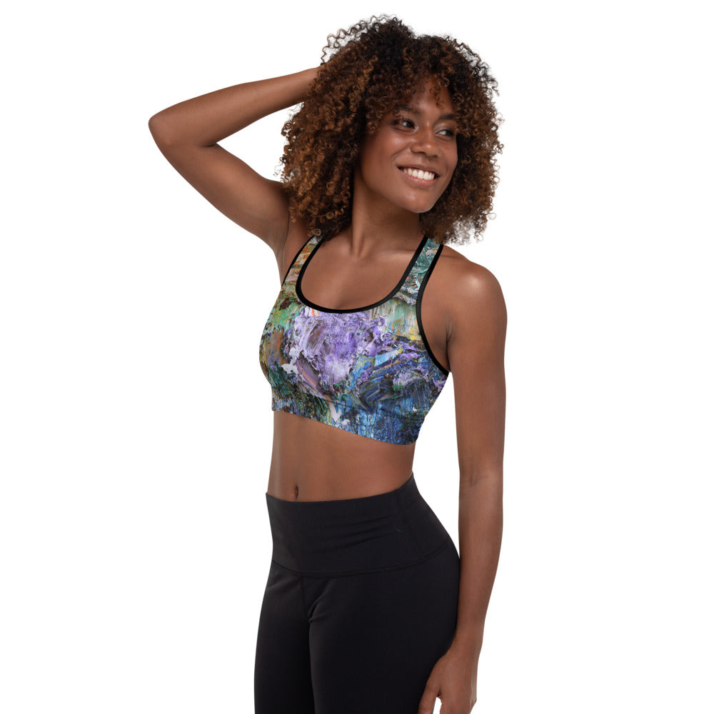 Colori ad Olio - Reggiseno Sportivo Imbottito -