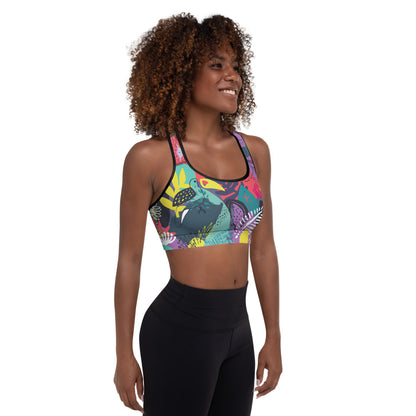 Tropici - Reggiseno Sportivo Imbottito -