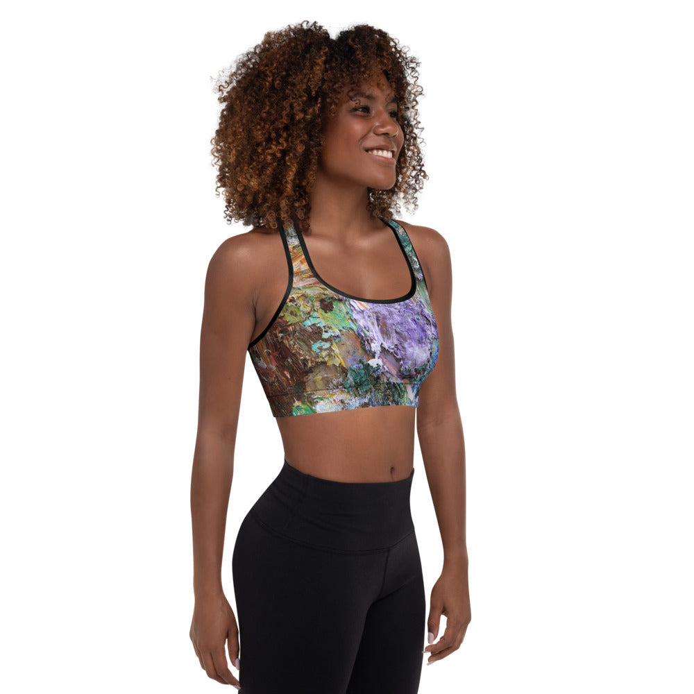 Colori ad Olio - Reggiseno Sportivo Imbottito -