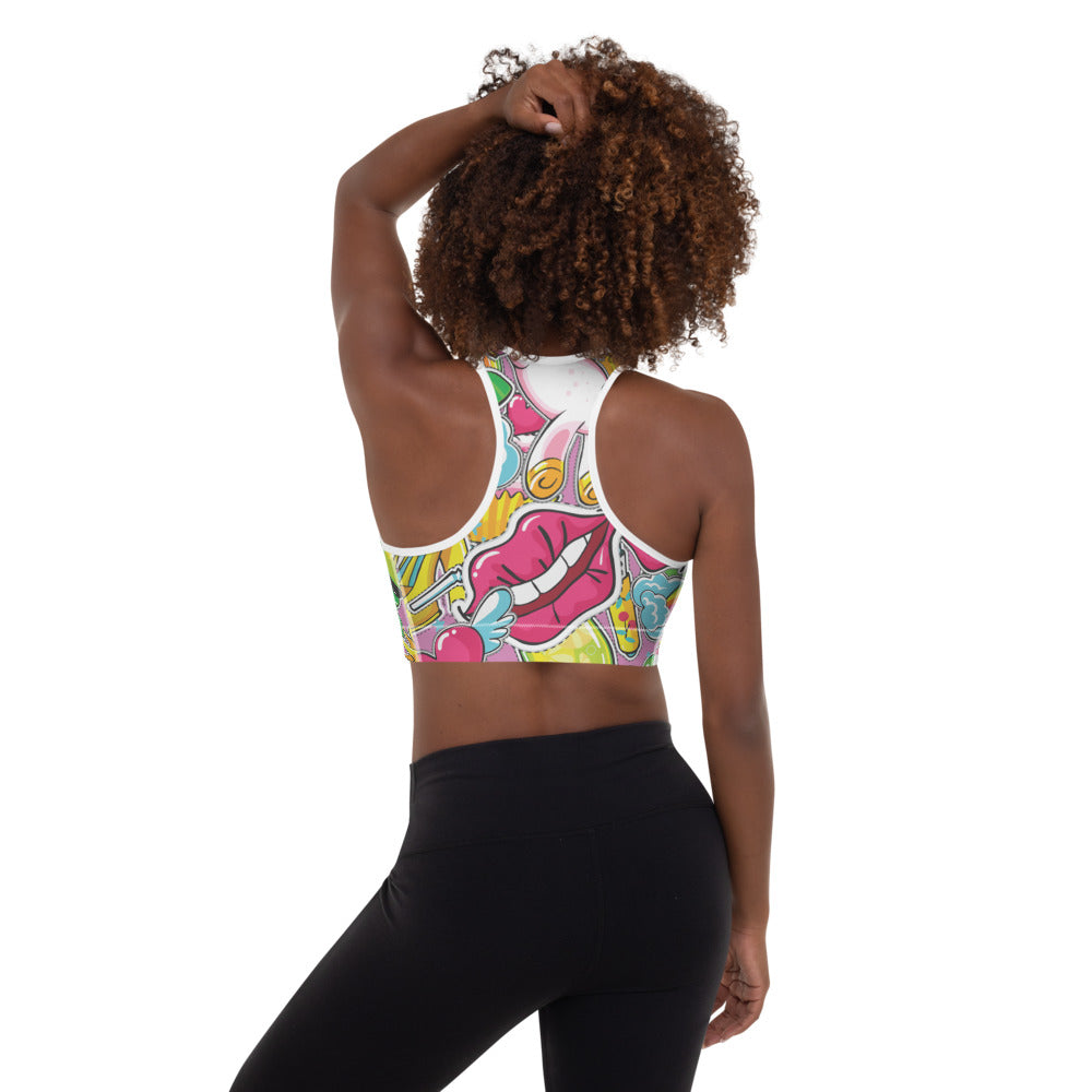 Sorrisi - Reggiseno Sportivo Imbottito -