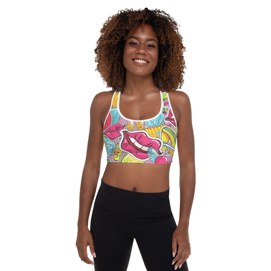 Sorrisi - Reggiseno Sportivo Imbottito -