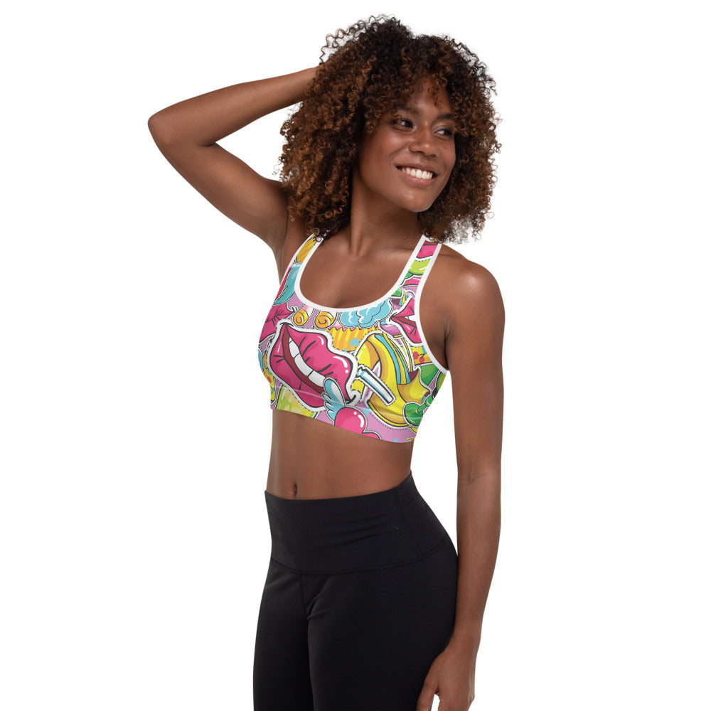 Sorrisi - Reggiseno Sportivo Imbottito -