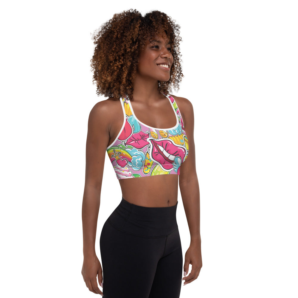 Sorrisi - Reggiseno Sportivo Imbottito -