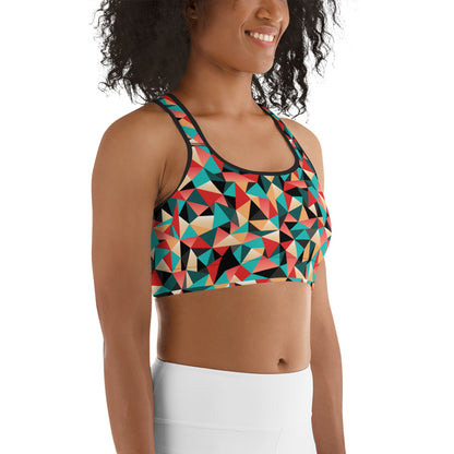 Caleidoscopio - Reggiseno Sportivo -