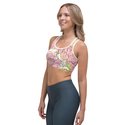 Fantasia di Fiori - Reggiseno Sportivo -