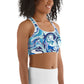 Onde Blu- Reggiseno Sportivo