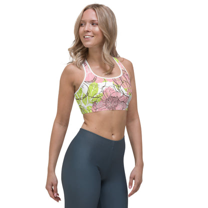 Fantasia di Fiori - Reggiseno Sportivo -