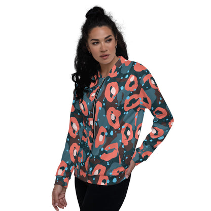 Leopardo Rosso - Giacca Bomber Unisex -