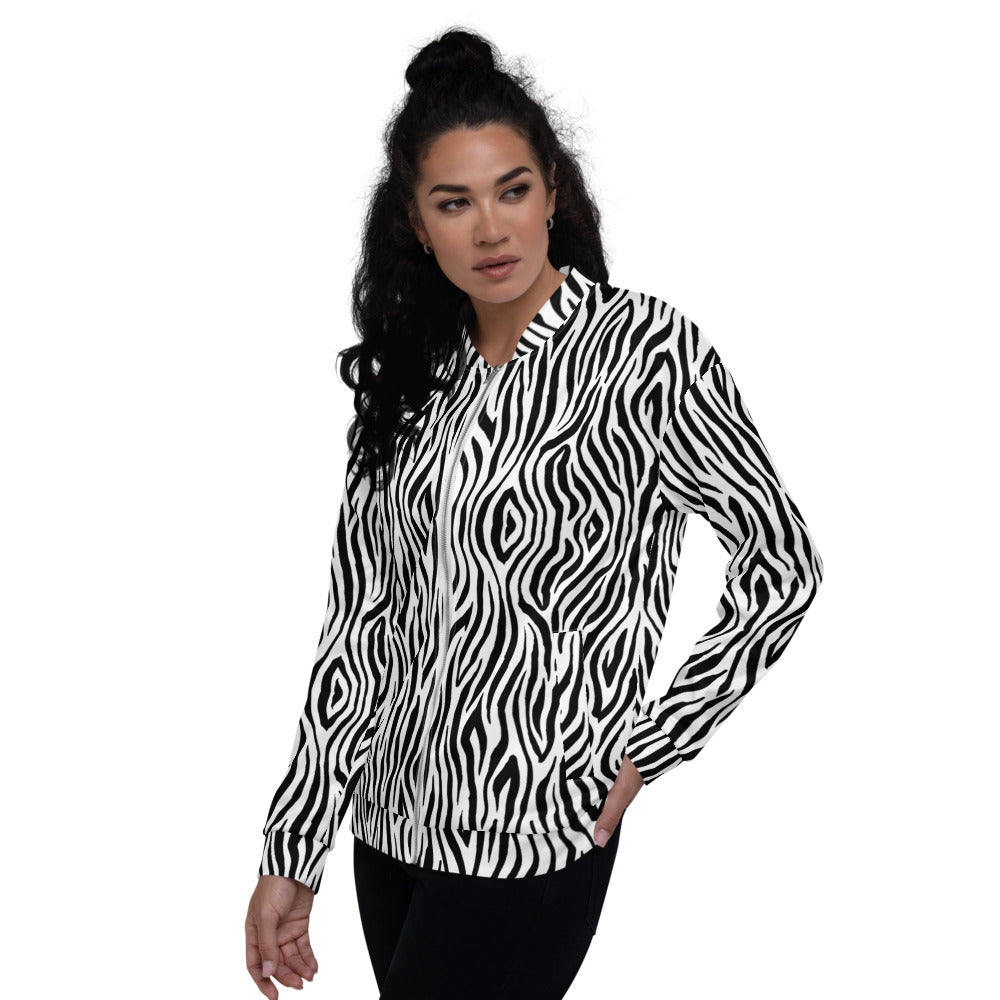 Zebra - Giacca Bomber Unisex -