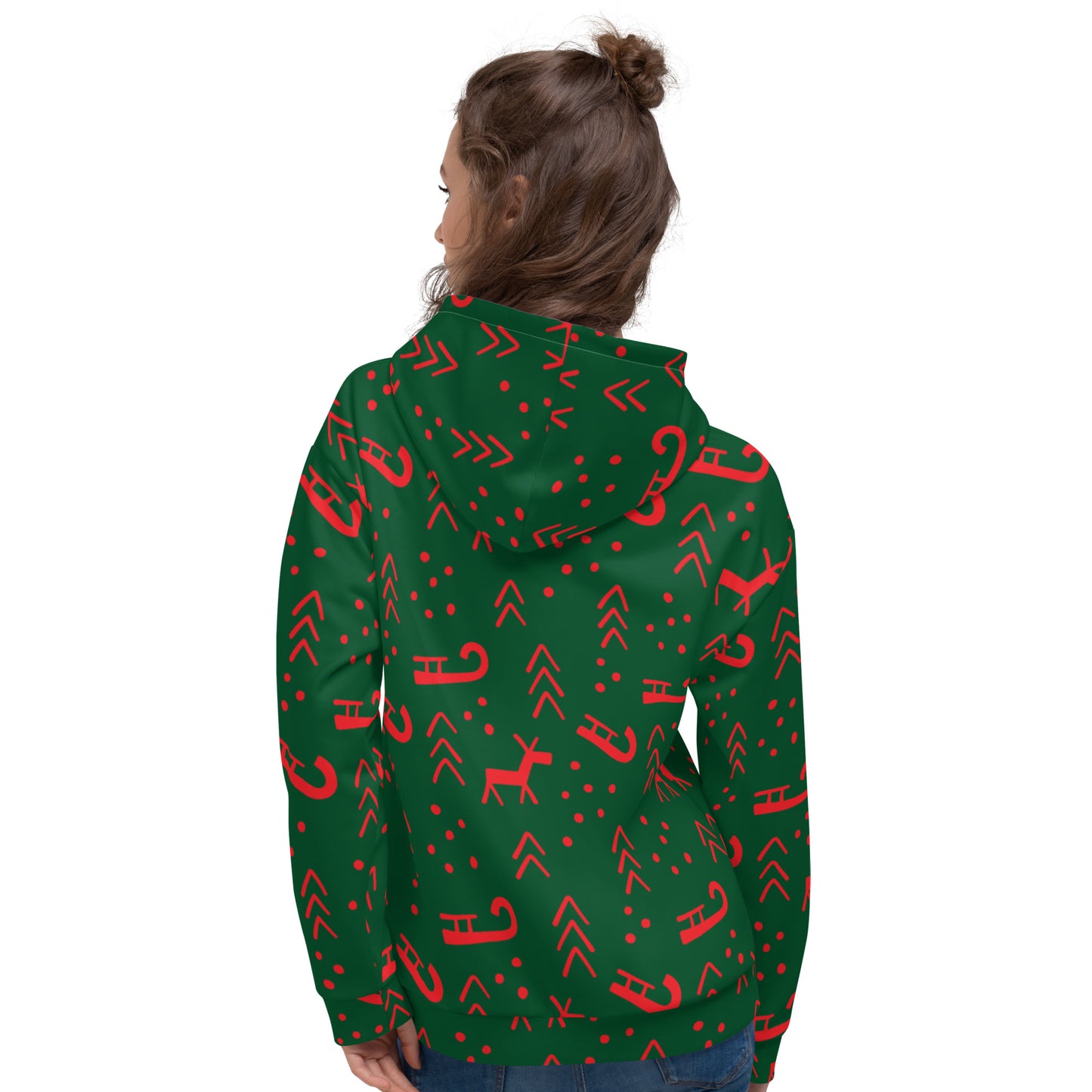 Natale - Felpa Unisex con Cappuccio -