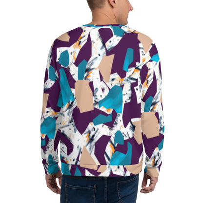 Astratto - Felpa Unisex Girocollo
