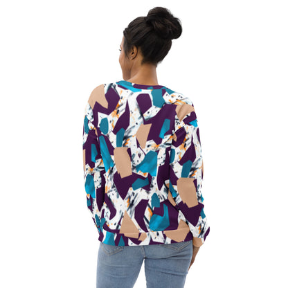 Astratto - Felpa Unisex Girocollo