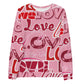 Love Rosa - Felpa Unisex Girocollo -