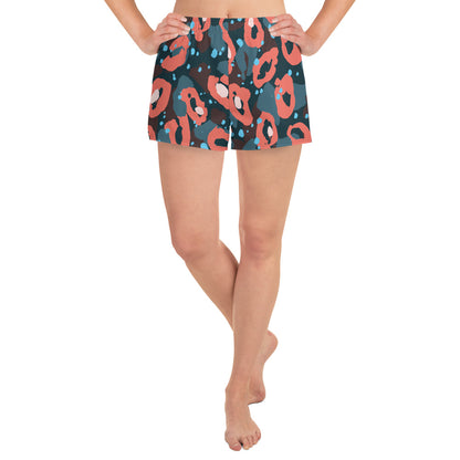 Leopardo Rosso - Pantaloncini Sportivi Donna -