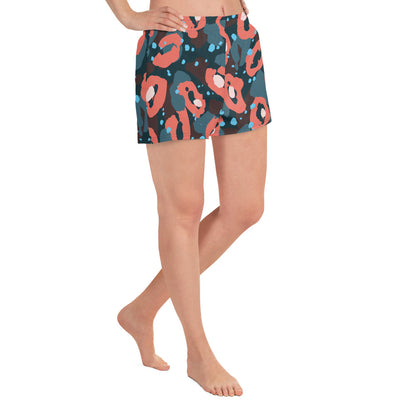 Leopardo Rosso - Pantaloncini Sportivi Donna -