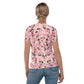 Camo Rosa - T-Shirt Girocollo -