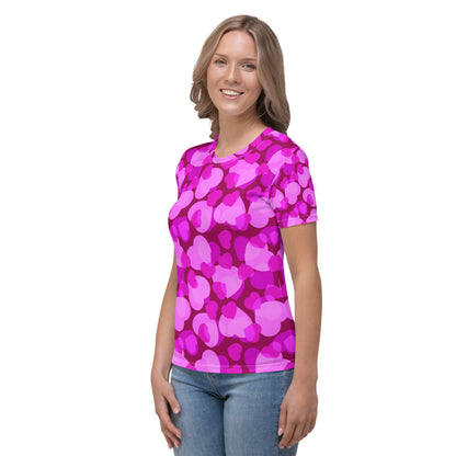 Cuoricini T -Shirt Girocollo Donna -