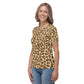 Leopardo - T-Shirt Girocollo Donna -