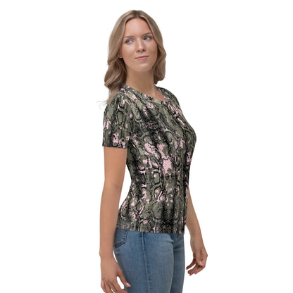 Macchie Rosa - T-Shirt Girocollo -
