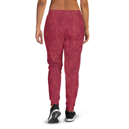 Rosso Pompei - Joggers Donna -