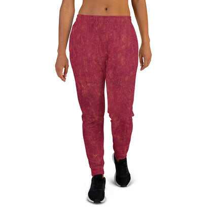 Rosso Pompei - Joggers Donna -