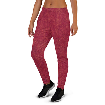 Rosso Pompei - Joggers Donna -