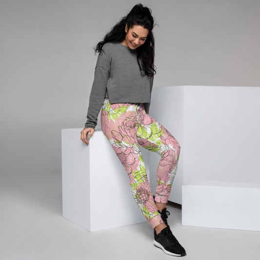 Fantasia di Fiori - Joggers Donna -